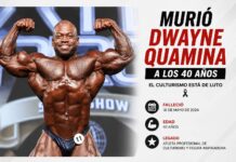 Murió Dwayne Quamina a los 40 años: el culturismo está de luto