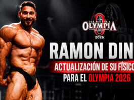 Ramon Dino actualiza su físico rumbo al Olympia 2026