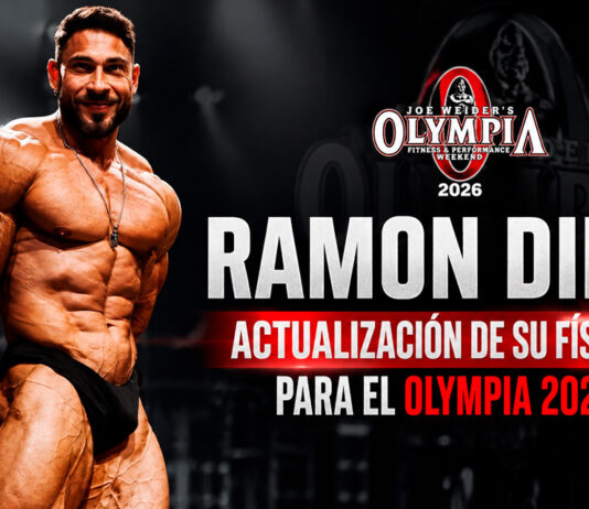 Ramon Dino actualiza su físico rumbo al Olympia 2026