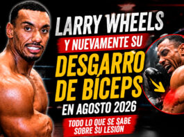 Larry Wheels vuelve a sufrir un desgarro de bíceps
