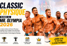 Classic Physique: atletas rumbo al Mr. Olympia 2026