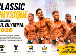 Classic Physique: atletas rumbo al Mr. Olympia 2026
